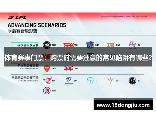 体育赛事门票：购票时需要注意的常见陷阱有哪些？